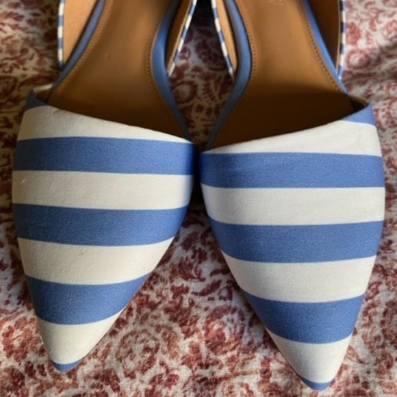 JCREW Size 6 Stripped flats - Picture 5 of 8